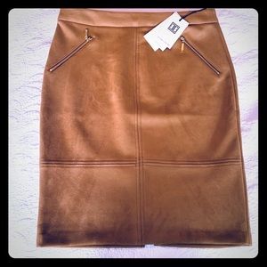 Ivanka Trump Brown Wonderland skirt women’s 8 NEW
